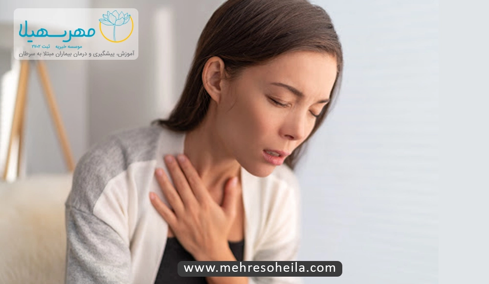Stomach Cancer MS رابطه سرطان معده و تنگی نفس